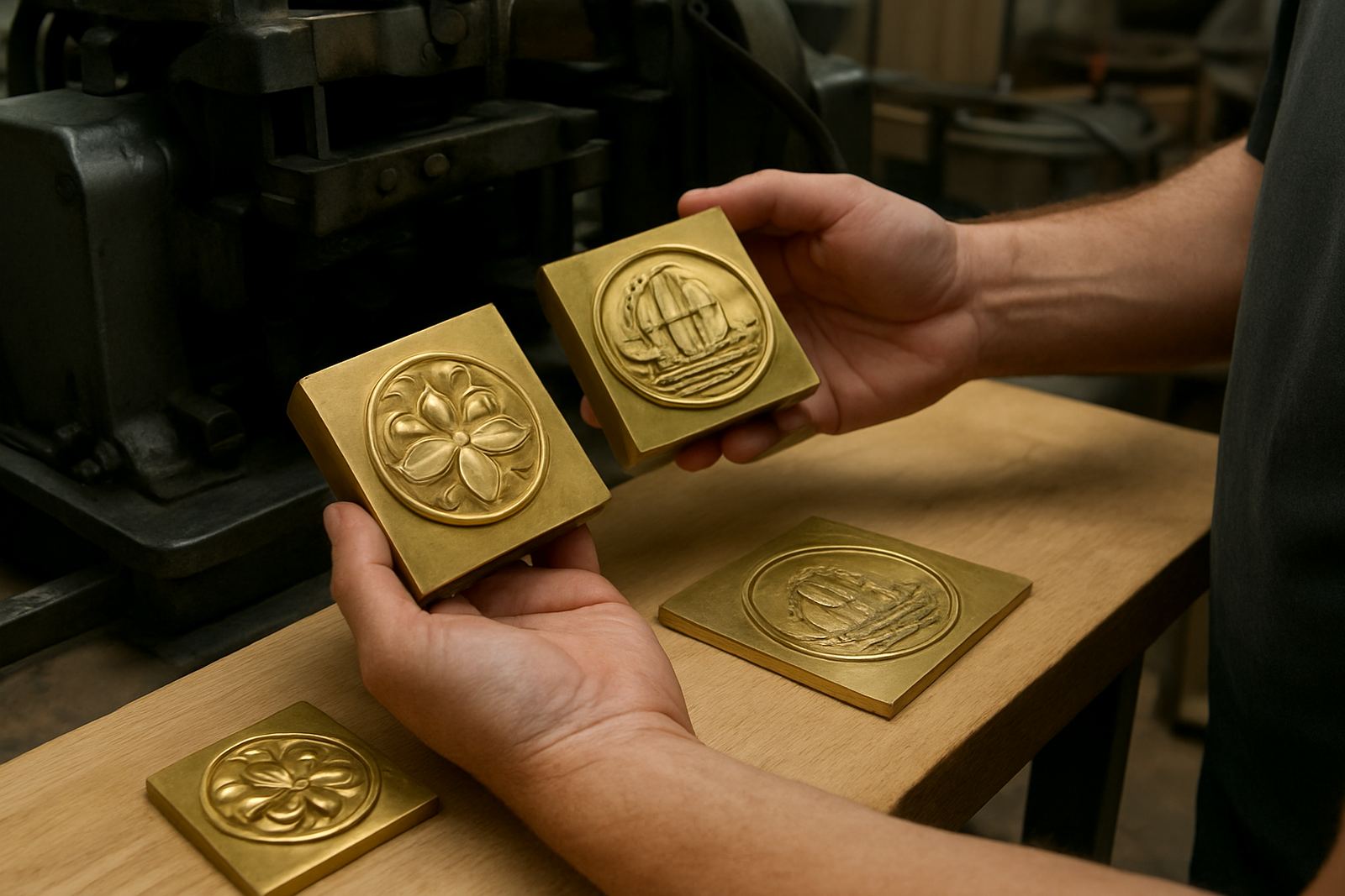 Brass Embossing Dies